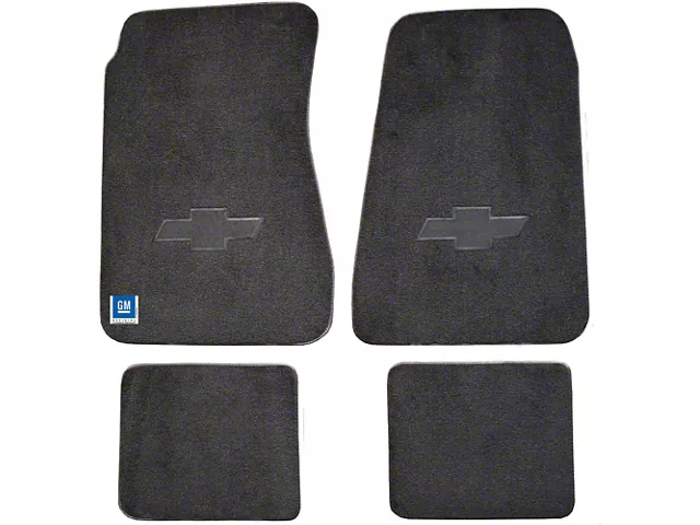 Chevelle Carpet Floor Mat Set, Embroidered, 1968-1972