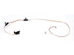 Chevelle Center Console Wiring Harness, For Cars With Manual Transmission, 1968-1972