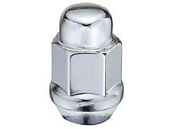Closed-End Tapered Seat Lug Nut; 7/16-Inch-20; Single (64-81 Chevelle, Malibu)