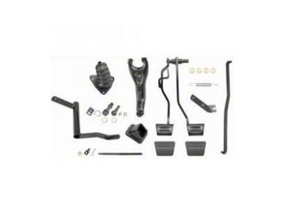 Chevelle Clutch Linkage Conversion Kit, Automatic To Manual Transmission, Small Or Big Block, 1971-1972