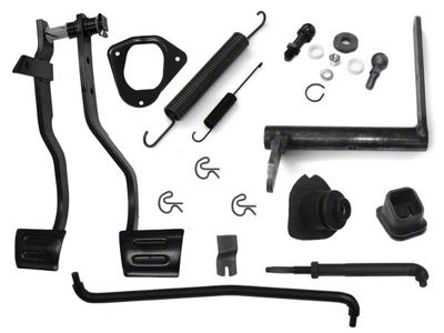 Chevelle Clutch Linkage Conversion Kit, Automatic To ManualTransmission, Big Block, 1967