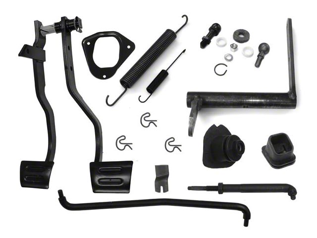 Chevelle Clutch Linkage Conversion Kit, Automatic To ManualTransmission, Big Block, 1967