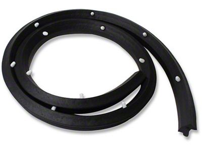 Chevelle Convertible Top Header Seal, Without Molded Ends, 1964-1967