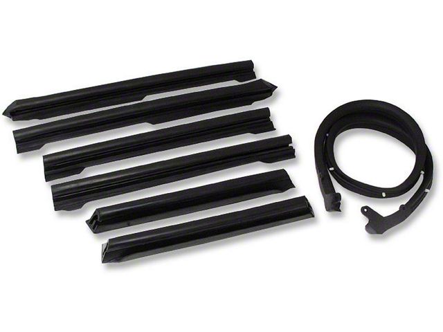 Chevelle Convertible Top Weatherstrip Kit, 1968-1972