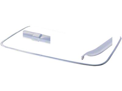 Chevelle Convertible Top Well Molding Set, 1966-1967