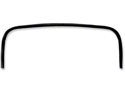 Chevelle Convertible Top Well Water Drain Gutter, 1968-1972