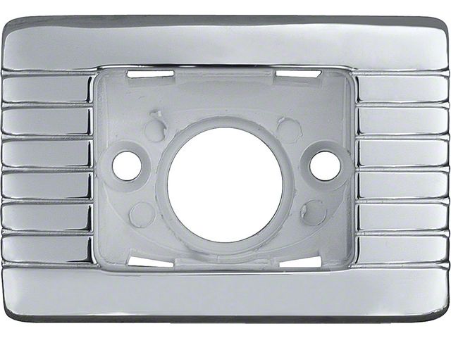 Chevelle Courtesy Light Bezel, Rear Armrest, Convertible, 1964-1972