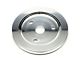 Chevelle Crankshaft Pulley, Small Block, Single Groove, Polished Billet Aluminum, For Cars With Short Water Pump, 1964-1968