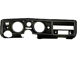 OPR Dash Face Plate, For Astro Ventilation And No Air Conditioning (1969 Chevelle)