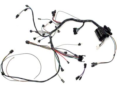 Chevelle Dash Harness, With Warning Lights, 1964