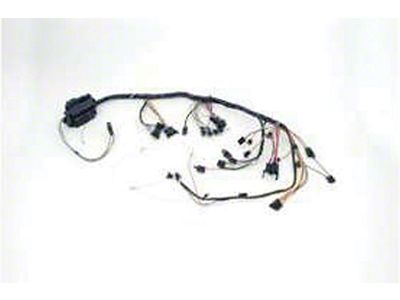 Chevelle Dash Wiring Harness, Main, For Cars With Factory Gauges & Without Air Conditioning, 1966