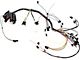 Chevelle Dash Wiring Harness, Main, For Cars With Warning Lights, Column Shift Transmission And Air Conditioning, 1966