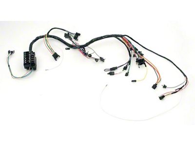 Chevelle Dash Wiring Harness, Main, For Cars With Warning Lights & Column Shift Transmission, Without Air Conditioning,1966