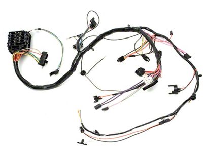 Chevelle Dash Wiring Harness, Main, For Cars With Factory Gauges, 1971