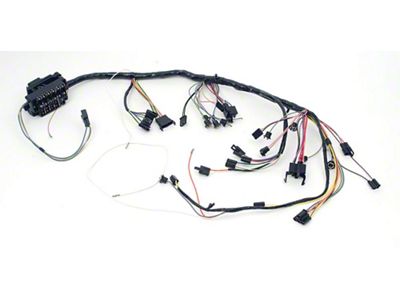 Chevelle Dash Wiring Harness, Main, For Cars With Factory Gauges & Air Conditioning, 1966