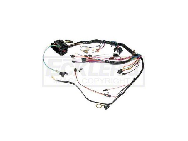 Chevelle Dash Wiring Harness, Main, For Cars With Standard Sweep Dash, 1970