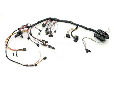 Chevelle Dash Wiring Harness, Main, For Cars With Warning Lights, 1967