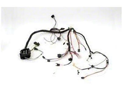 Chevelle Dash Wiring Harness, Main, For Cars With Warning Lights, 1970