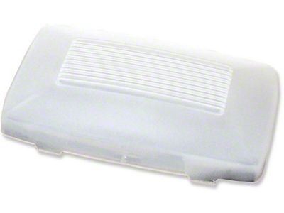 Chevelle Dome Light Lens, Except Convertible, 1968-1970