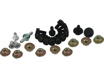 Chevelle - Door Hardware Mounting Bolt Kit, 1970-1972