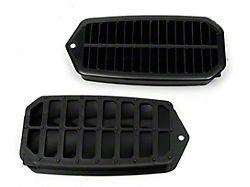 Door Jamb Vent Grilles, 2-Door Coupe & Convertible, Best Quality (70-72 Chevelle)