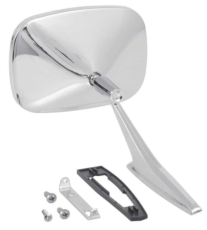 Ecklers Outside Door Mirror, 1958 (Fits Left Or Right Side) Ecklers Outside Door Mirror, 1958 (Fits Left Or Right Side)
