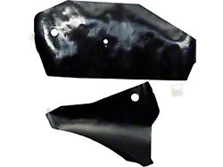 Chevelle Door Panel Water Shields, Front & Rear, 2-Door Coupe, 1968-1972