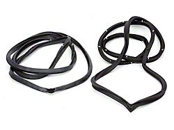 Door Weatherstrip, Rear, 4-Door Sedan (64-67 Chevelle; 64-67 Malibu)