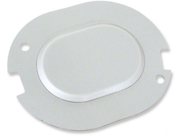 Chevelle Drain Plate, Trunk & Floor Pan, Notched, 1964-1972