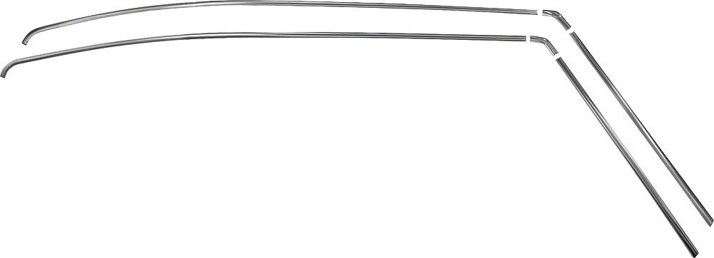 thumbnail image 2 of 1968-1970 B-Body Drip Rail Moldings – Stainless Steel, Vans CHBDRM001, NEW 2 of 4