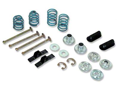 Chevelle Drum Brake Shoe Mounting Hardware Kit, Front, 1967-1972
