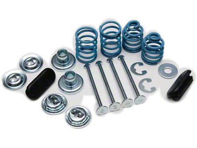 Brake Hold Down Hardware,Rear,1 Axle,64-72