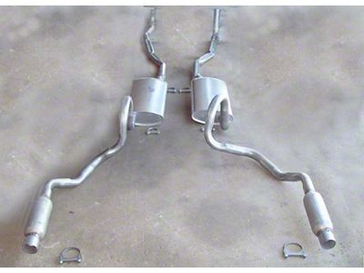 Dual Exhaust, Big Block W/Resonators, Exc Wagon, 70-72