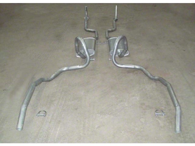 Chevelle - Dual Exhaust System, Small Block, Exccept Station Wagon, 1973-1974