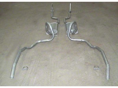 Chevelle - Dual Exhaust System, Small Block, Exccept Station Wagon, 1973-1974
