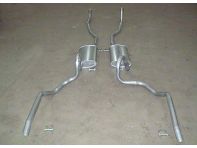 Chevelle - Dual Exhaust System, Small Block, Except Station Wagon, 1970-1972