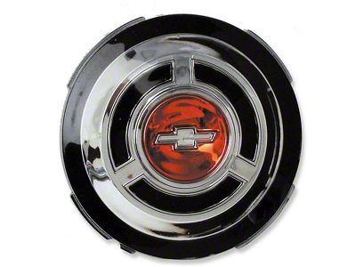 Chevelle Emblem, Wheel Cover Center, For Cars With StandardTrim, 1965