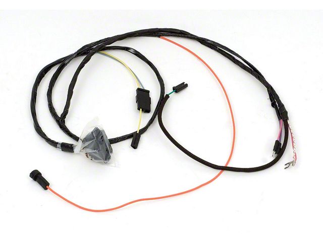 Chevelle Engine Wiring Harness, 6 Cylinder, For Cars With Factory Gauges, 1965-1966