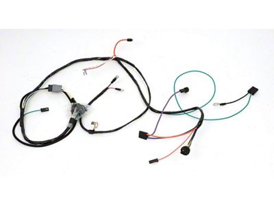 Chevelle Engine Wiring Harness, Big Block, For Cars With Factory Gauges & Air Conditioning, 1966