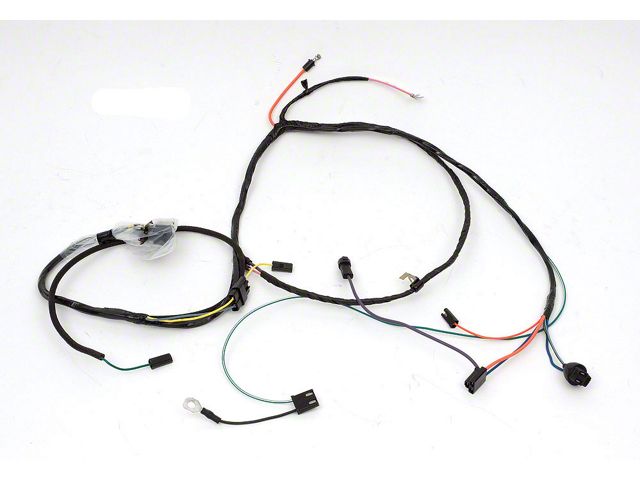 Chevelle Engine Wiring Harness, Small Block, For Cars With Factory Gauges & Air Conditioning, 1966