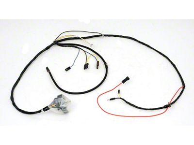 Chevelle Engine Wiring Harness, Small Block, For Cars With Factory Gauges & Idle Stop Solenoid, 1968