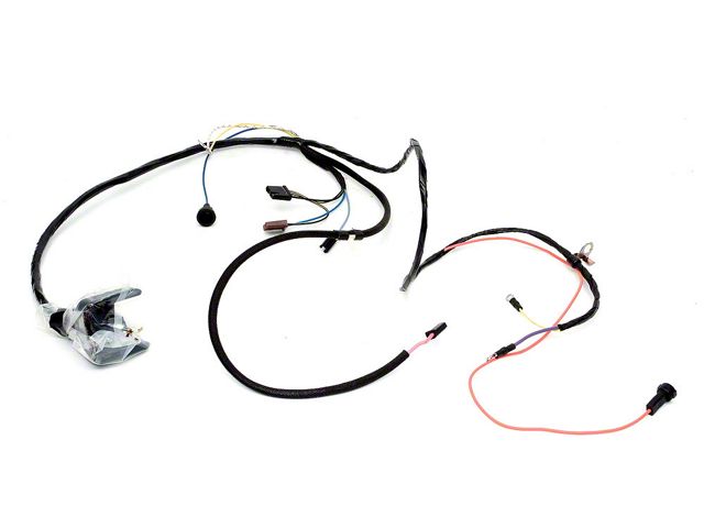 Wiring Harness,Engine,307,327,w/o Gauges & Iidle Stop,1969