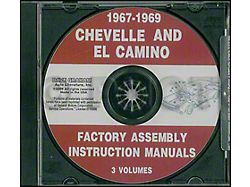 1967-1969 Chevelle and El Camino Assembly Manual (CD-ROM)