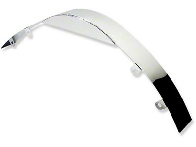 Chevelle Fan Shroud, 3 Wide x 20 Diameter, Chrome, 1964-1972