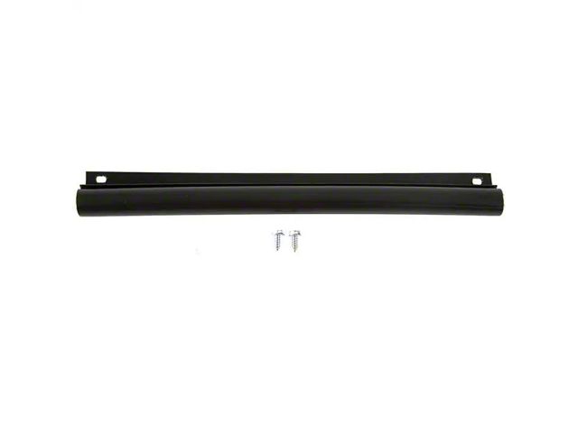 Firewall Wire Gutter with Screws; 13-Inches (65-67 Chevelle)
