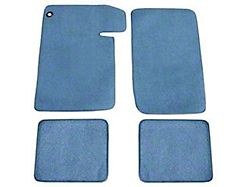 Chevelle Floor Mats, Red, 4-Piece Set, 80/20 Loop, ACC (64-67 Chevelle; 64-67 Malibu)
