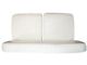 Chevelle Front Bench Seat Thin Foam Cushion Set, With Back Support Springs