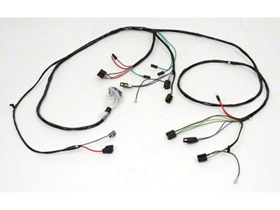 Chevelle Front Light Wiring Harness, For Cars With Factory Gauges, 1966