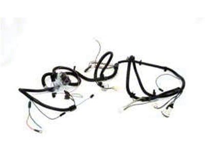 Chevelle Front Light Wiring Harness, For Cars With Factory Gauges, 1967