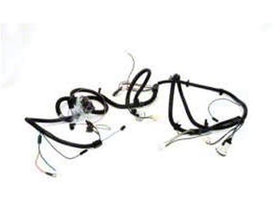 Chevelle Front Light Wiring Harness, Small Or Big Block, For Cars With Factory Gauges, 1971